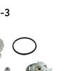 SKF Water Pump And Timing Belt Set VKMC 01250-3