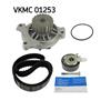 SKF Water Pump And Timing Belt Set VKMC 01253