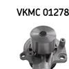 SKF Water Pump And Timing Belt Set VKMC 01278-1