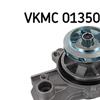 SKF Water Pump And Timing Belt Set VKMC 01350-1