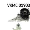 SKF Water Pump And Timing Belt Set VKMC 01903-2