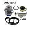 SKF Water Pump And Timing Belt Set VKMC 01942