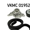 SKF Water Pump And Timing Belt Set VKMC 01952