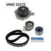 SKF Water Pump And Timing Belt Set VKMC 02172