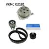 SKF Water Pump And Timing Belt Set VKMC 02181