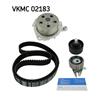 SKF Water Pump And Timing Belt Set VKMC 02183