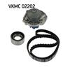 SKF Water Pump And Timing Belt Set VKMC 02202