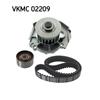 SKF Water Pump And Timing Belt Set VKMC 02209