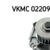 SKF Water Pump And Timing Belt Set VKMC 02209