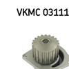 SKF Water Pump And Timing Belt Set VKMC 03111