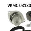 SKF Water Pump And Timing Belt Set VKMC 03130