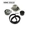 SKF Water Pump And Timing Belt Set VKMC 03132