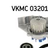 SKF Water Pump And Timing Belt Set VKMC 03201-1