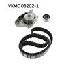 SKF Water Pump And Timing Belt Set VKMC 03202-1