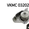 SKF Water Pump And Timing Belt Set VKMC 03202-1