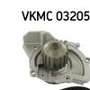 SKF Water Pump And Timing Belt Set VKMC 03205