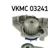 SKF Water Pump And Timing Belt Set VKMC 03241