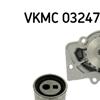 SKF Water Pump And Timing Belt Set VKMC 03247