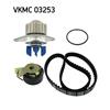 SKF Water Pump And Timing Belt Set VKMC 03253