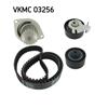 SKF Water Pump And Timing Belt Set VKMC 03256