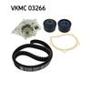 SKF Water Pump And Timing Belt Set VKMC 03266