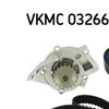 SKF Water Pump And Timing Belt Set VKMC 03266