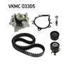 SKF Water Pump And Timing Belt Set VKMC 03305