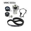 SKF Water Pump And Timing Belt Set VKMC 03314