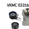 SKF Water Pump And Timing Belt Set VKMC 03316