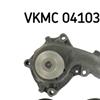 SKF Water Pump And Timing Belt Set VKMC 04103-2