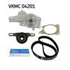 SKF Water Pump And Timing Belt Set VKMC 04201