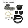 SKF Water Pump And Timing Belt Set VKMC 04212