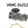 SKF Water Pump And Timing Belt Set VKMC 04212