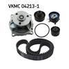 SKF Water Pump And Timing Belt Set VKMC 04213-1