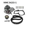 SKF Water Pump And Timing Belt Set VKMC 04215-1