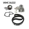 SKF Water Pump And Timing Belt Set VKMC 04222