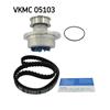 SKF Water Pump And Timing Belt Set VKMC 05103