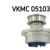 SKF Water Pump And Timing Belt Set VKMC 05103