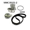 SKF Water Pump And Timing Belt Set VKMC 05121-2