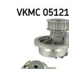 SKF Water Pump And Timing Belt Set VKMC 05121-2