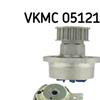 SKF Water Pump And Timing Belt Set VKMC 05121