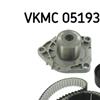 SKF Water Pump And Timing Belt Set VKMC 05193