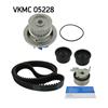 SKF Water Pump And Timing Belt Set VKMC 05228