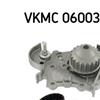 SKF Water Pump And Timing Belt Set VKMC 06003