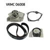 SKF Water Pump And Timing Belt Set VKMC 06008