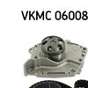 SKF Water Pump And Timing Belt Set VKMC 06008