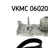 SKF Water Pump And Timing Belt Set VKMC 06020