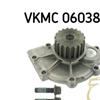 SKF Water Pump And Timing Belt Set VKMC 06038