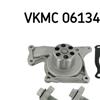 SKF Water Pump And Timing Belt Set VKMC 06134-3