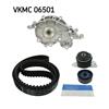 SKF Water Pump And Timing Belt Set VKMC 06501